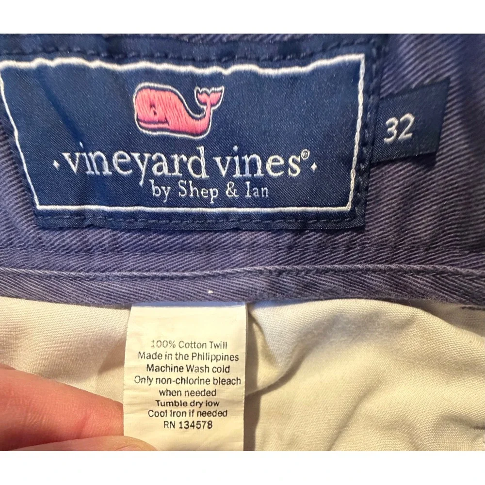 Vineyard Vines Mens 32 Navy Blue Nautical Signal Flag Preppy Breaker Shorts